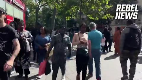 France's capital city of Paris is now Negroland. White Genocide is real! Resist or get genocided!