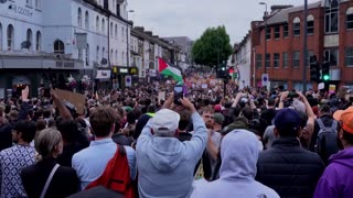 Thousands gather in London for anti-racism counterprotest