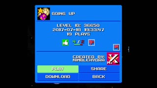 Mega Man Maker Level Highlight: "Going Up" by NimbleHydra