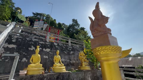 Buddha Mountain Temple in Krabi, Thailand