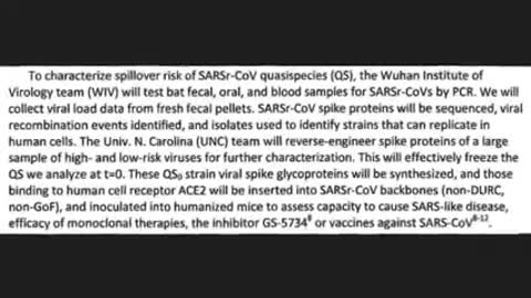 Swann4 hrs · BREAKING: Gain Of Function ALSO Used To Create Vaxx?