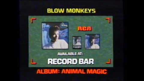 August 3, 1986 - Record Bar Has 'Animal Magic' by The Blow Monkeys