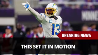 Keenan Allen Did This Major Thing Before He Was Traded