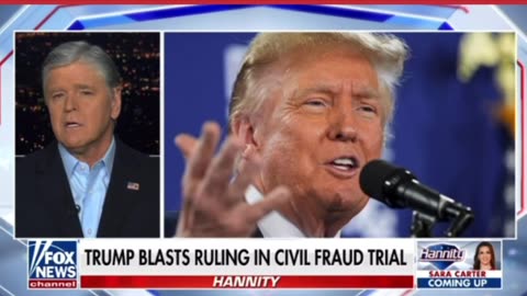 Trump Blasts ruling in civil fraud trial