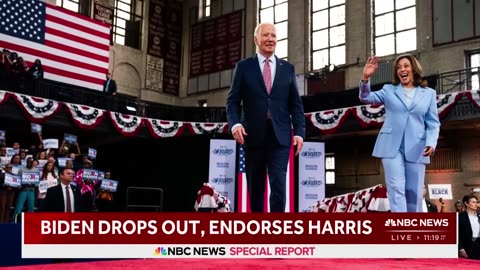 BREAKING: President Biden endorses VP Harris after withdrawing from 2024 race| U.S. NEWS ✅