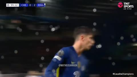 Chelsea 1x2 Real Madrid - Gol de Havertz - Champions League