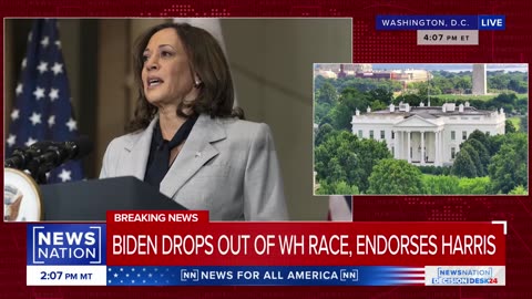 Biden's out of the 2024 presidential race. What happened? | NewsNation Now| A-Dream News ✅