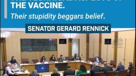 Australian TGA Regulator Challenged by Senator Gerard Rennick on mRNA Harms