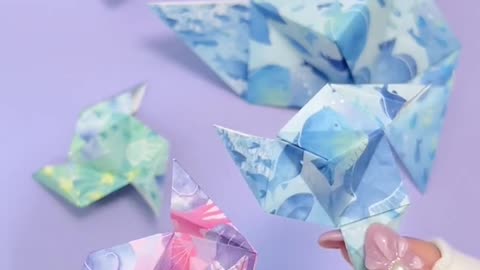くるくる🌀めっちゃ回るおもちゃの作り方！ハンドスピナーみたいな折り紙おもちゃ#オルキルラボ #orukirulab #折り紙 #origami #立体 #おりがみ #おもちゃ #すごい #面白い #遊べる
