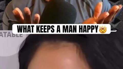 What keeps a man happy?🤯 #pop culture crisis