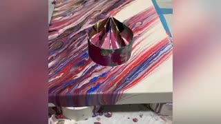 Acrylic Pouring- two fails and a win!