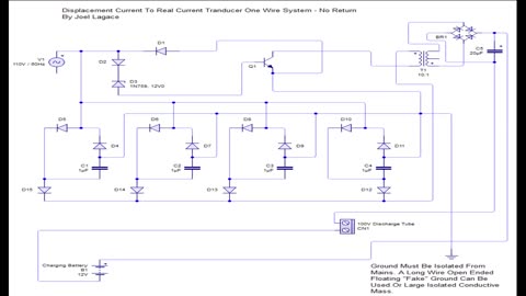 Displacement Current Transducer Circuit