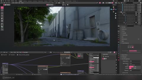 Sector B45 - Blender Timelapse