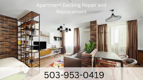 Deck Repair and Replacement