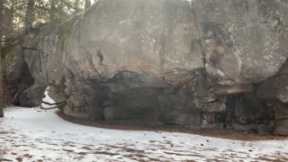 Amazing Geological Rock Formations Beside Whychus Creek – Central Oregon