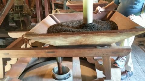 Grinding buckwheat