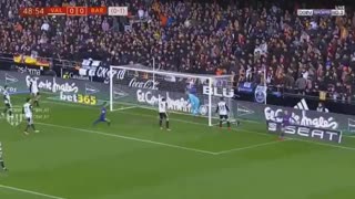 Gol de Coutinho vs Valencia