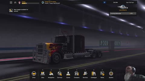 Driving Peterbuilt in American Truck Simulator - Trailer backing is fun!