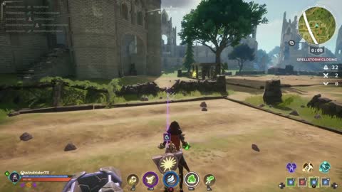 Spellbreak BR Casual Gameplay (2022): Toxic and Wind Combo