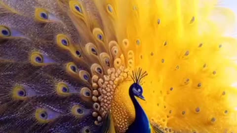 Beautiful peacock