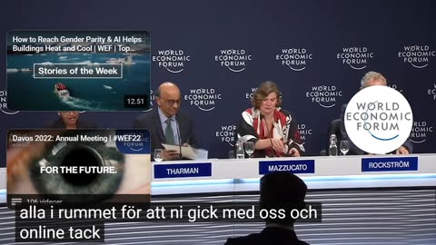 # 851 - WEF blottar nästa försök till folkmord. SVENSKTEXTAD