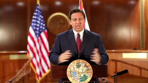 Ron DeSantis Eviscerates Biden's Covid Relief Bill For Penalizing Florida