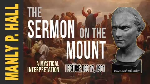 Manly P. Hall The Sermon on the Mount