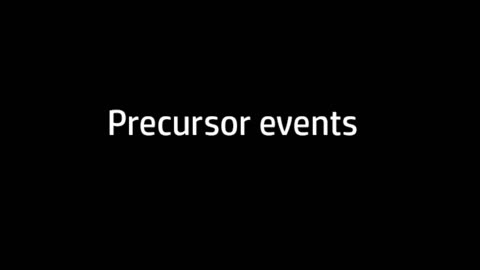 Precursor events