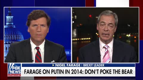 Tucker Carlson interview with Nigel Farage about Ukraine Russia war