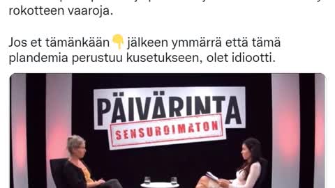 Jos et tämänkään jälkeen ymmärrä että tämä plandemia perustuu kusetukseen