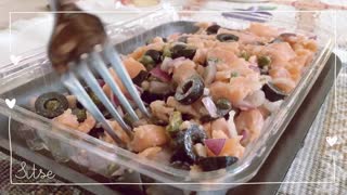 Smoked Salmon Salad from IGA supermarket | SitSe