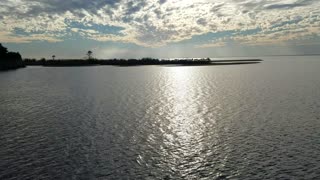 Peaceful Gulf Waters off Alabama Shore