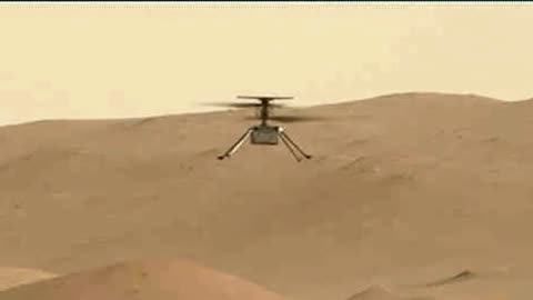 Mars Helicopter on An other Planet/ 54th flight