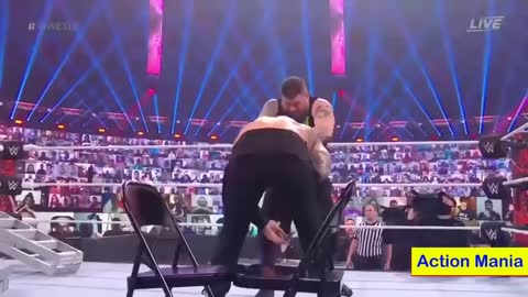 WWE Roman Reings Vs Braun Strowman