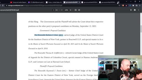 Just Human: My reaction when I saw that Barbara S. Jones was the DOJ's recommendation for Special Master in the MAL "Raid" Case.