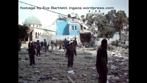 December 27, 2008: 1st Israeli Bombings in 2008-2009 war on Gaza