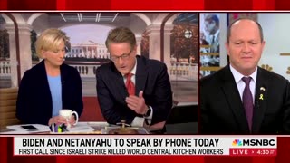 Phony Joe Scarborough Shouts At Israeli Official About War In Middle East