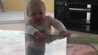 8-month-old baby body rolls better then Beyoncé