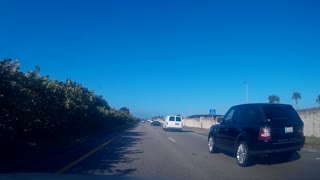 Corvette Loses Control on the Freeway
