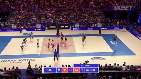 🇩🇪 GER vs. 🇹🇭 THA - Highlights / Week 3 / Women's VNL 2024/Volleyball!