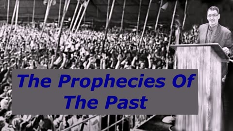 The Prophecies Of The Past | Robby Dickerson