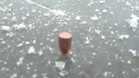 bullet fire on ice