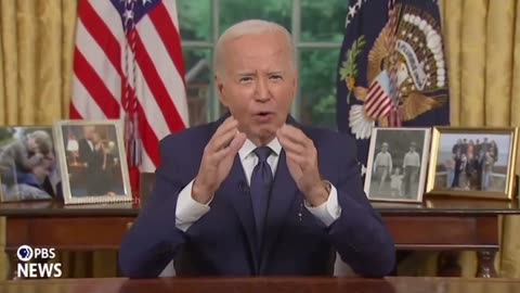 Biden's gives a televised farewell