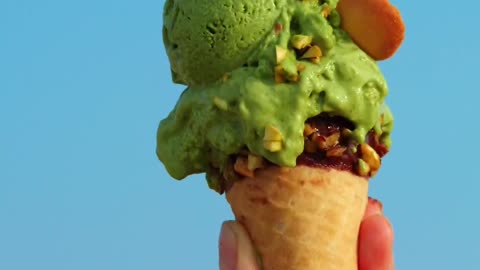 yummy cone ice cream simple method. #icecream