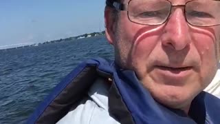 First time solo sailing in the Patuxent River