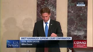 Ben Sasse chokes up while discussing sexual assault