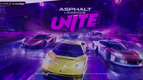 Asphalt Legends Unite - "Update Notice" attention