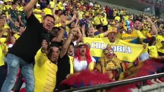 Juego entre Colombia y Brasil en Bucaramanga