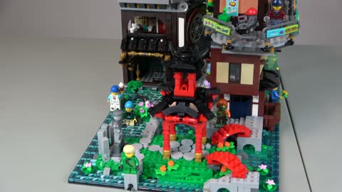 Lego 71741 Ninjago City Gardens Set Review