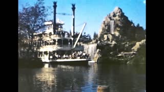 Disneyland California in 1960 [No Sound]